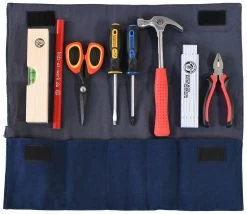 Kids At Work Kindergereedschap Kids At Work Kindergereedschap Etui - Groot Gevuld