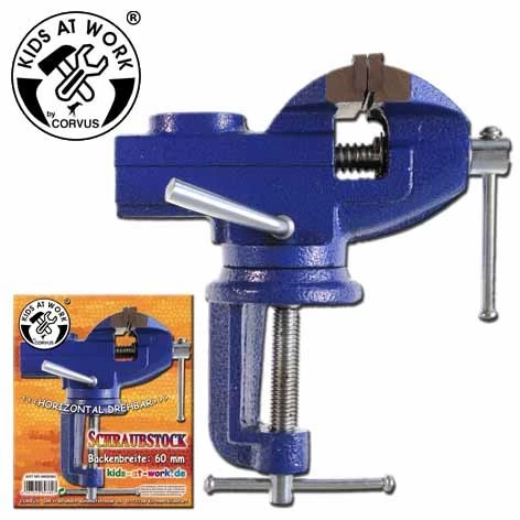 Kids At Work Kindergereedschap Bankschroef Standaard - Afbeelding 2