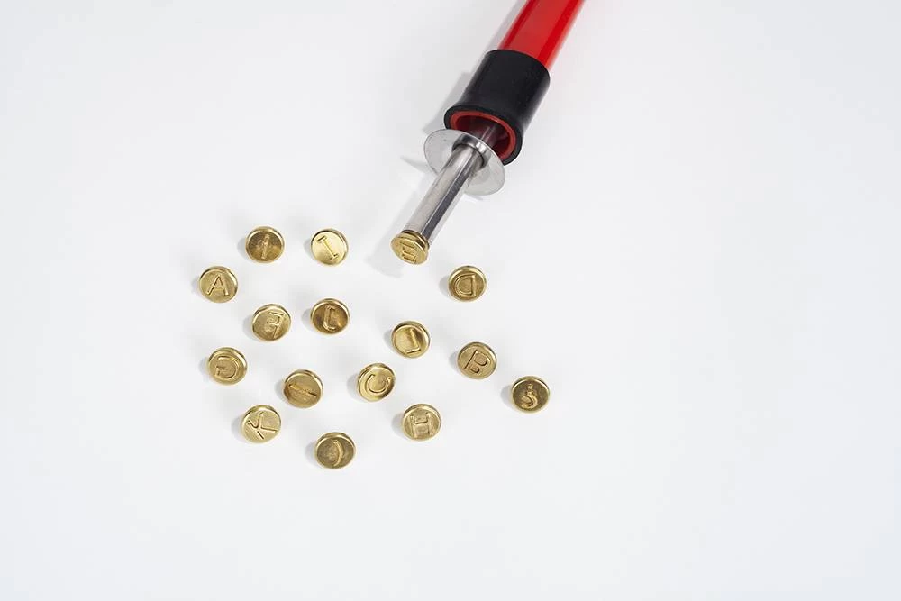 Pebaro Letterstempels M Tot En Met Z En Tekens @ En & Voor De Houtbrandpen - Afbeelding 3