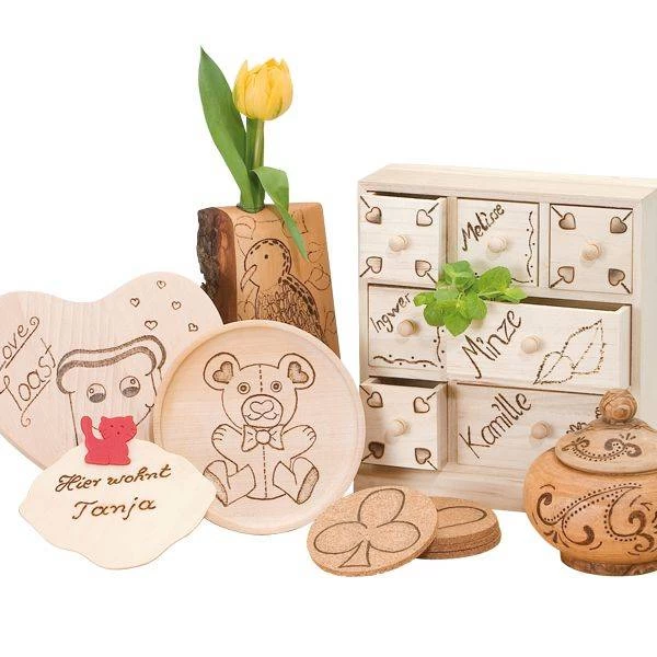 Pebaro Houtbrandpen - Graveer Hout, Kurk En Leer Met Deze Pen Voor Houtbranden - Afbeelding 5