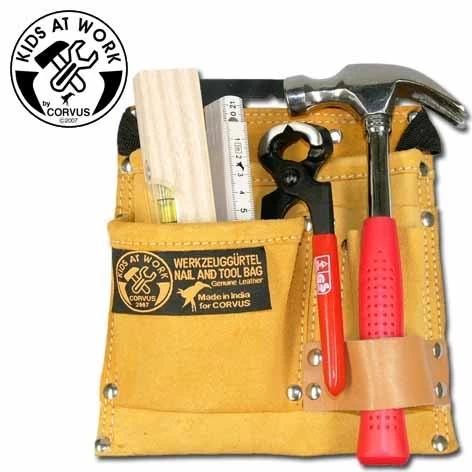 Kids At Work Kindergereedschap Gereedschapsgordel Timmeren Voor Kinderen - Afbeelding 2