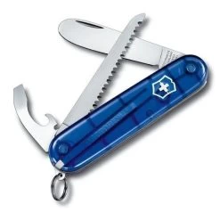 Victorinox Kinderzakmessen Mijn Eerste Victorinox Zakmes Met Zaagmes In De Kleur Blauw!
