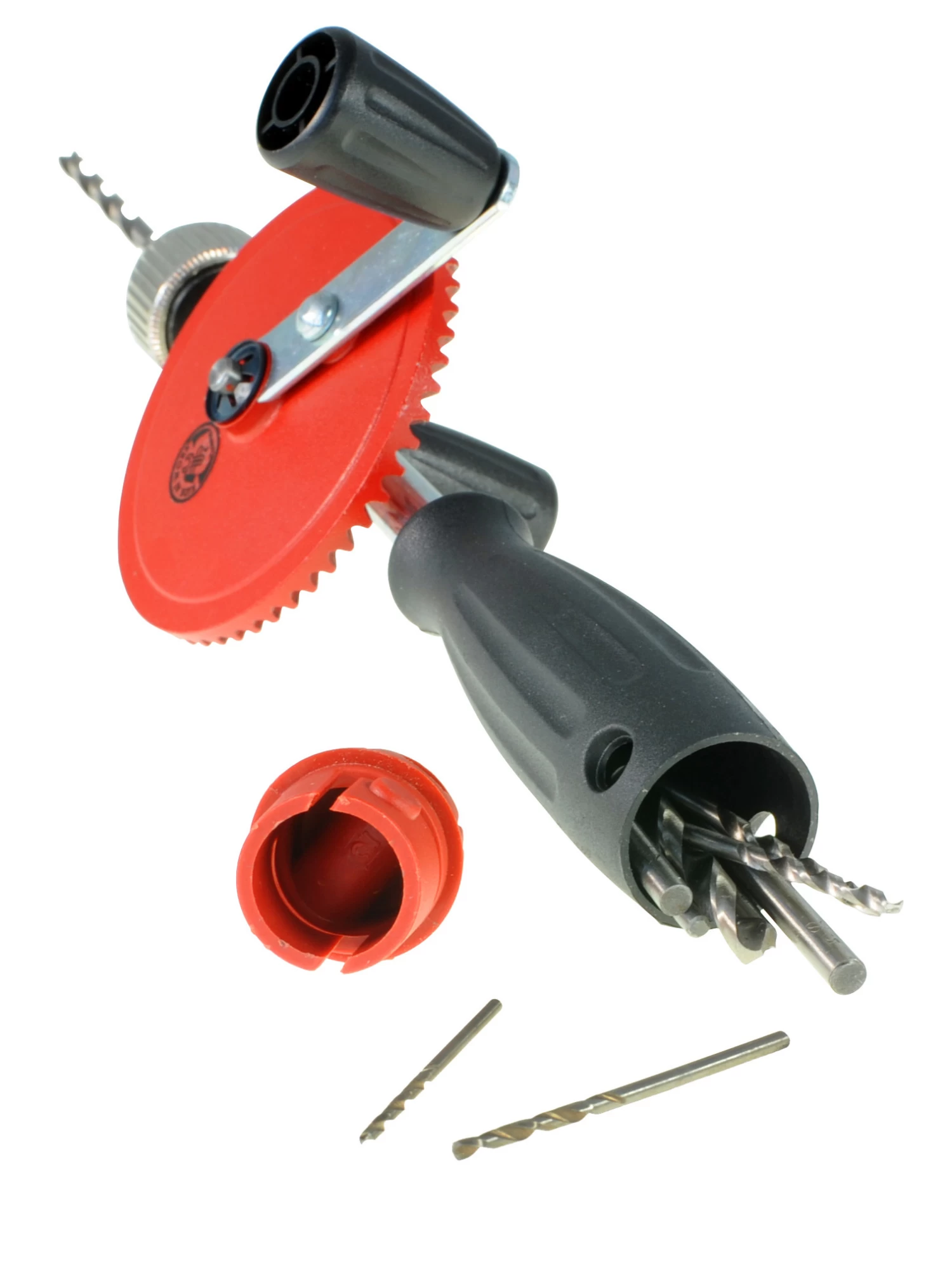 Kids At Work Kindergereedschap Handboormachine Met Opbergplek Voor Boortjes - Afbeelding 2