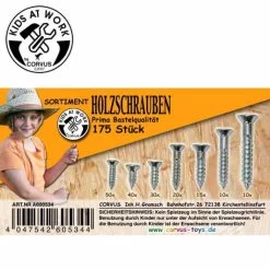 Kids At Work Kindergereedschap Schroeven In Verschillende Maten