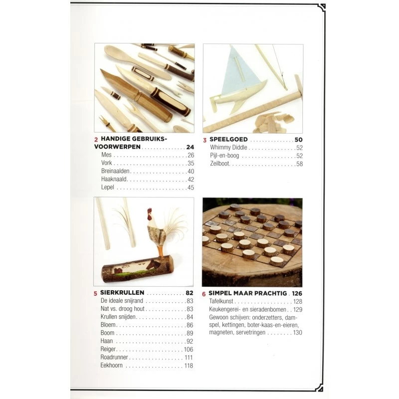 Veltman Uitgevers Kinderboeken Houtsnijwerk - 43 Gemakkelijke Projecten - Afbeelding 4