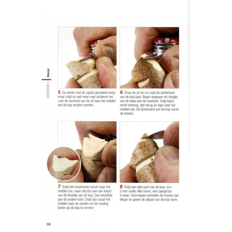 Veltman Uitgevers Kinderboeken Houtsnijwerk - 43 Gemakkelijke Projecten - Afbeelding 8