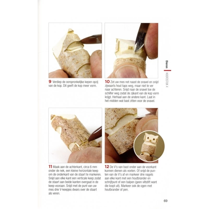 Veltman Uitgevers Kinderboeken Houtsnijwerk - 43 Gemakkelijke Projecten - Afbeelding 9