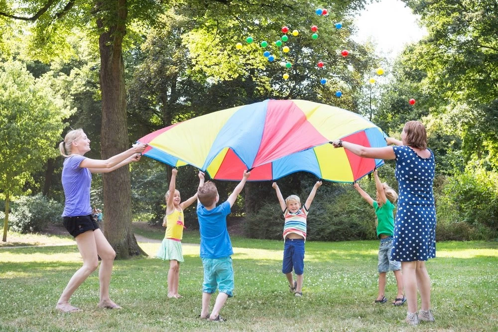 BS Toys BS Toys Parachute Samenwerkingsspel