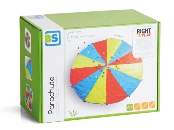 BS Toys BS Toys Parachute Samenwerkingsspel - Afbeelding 2