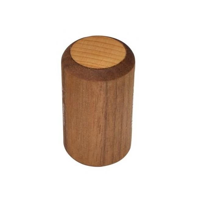 Voggenreiter Kindermuziekinstrumenten Shaker Hout - Baby Rattle 'nacht' Donkere Klank Midi