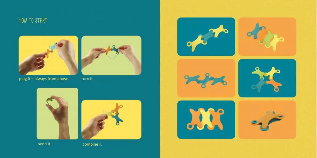 TicToys Ecologisch Beweegspeelgoed Binabo Mix: 240 Constructieschijfjes Van Bioplastic - Vanaf 6 Jaar - Afbeelding 10