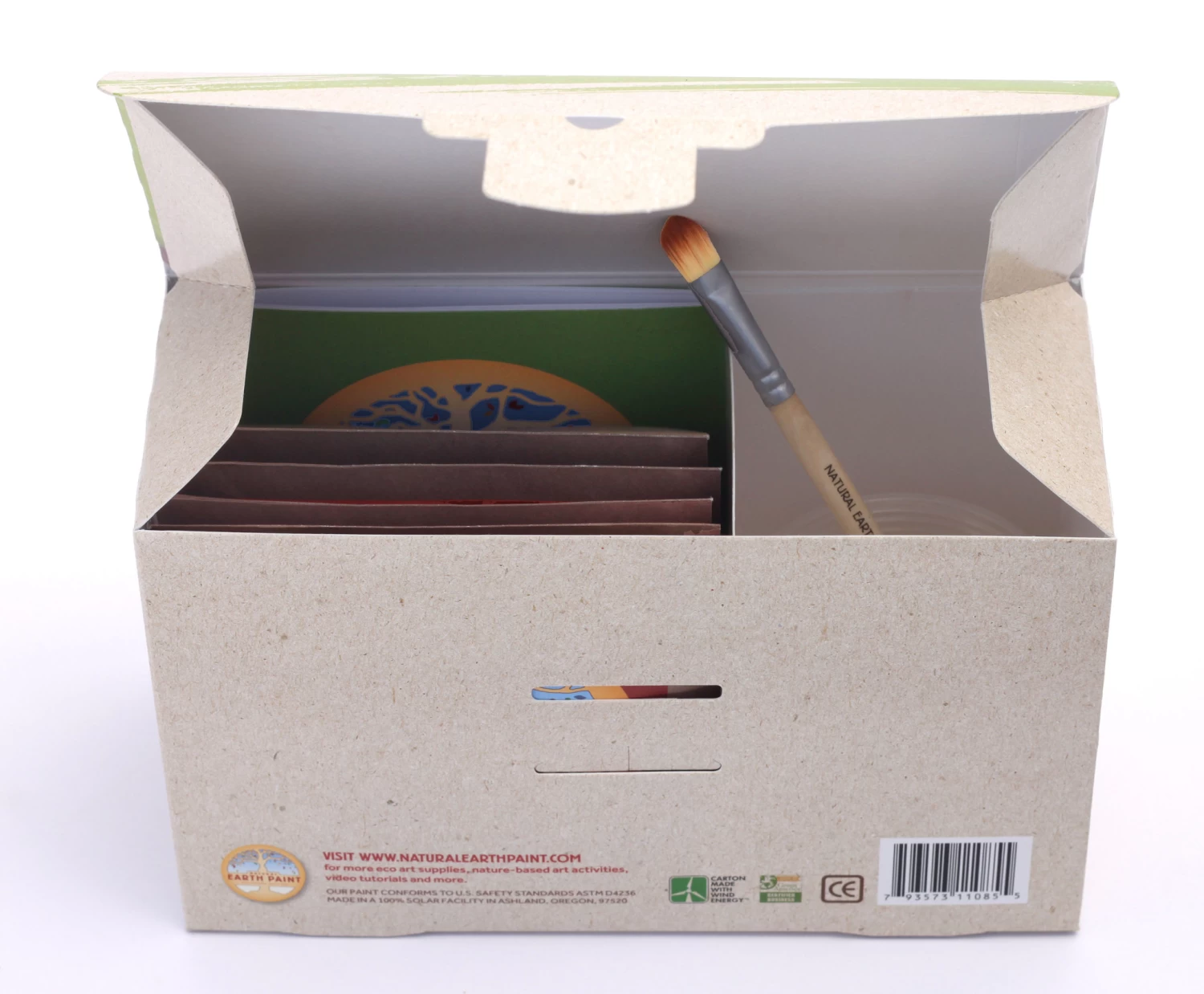 Natural Earth Paint Natuurlijke Kinderverf En Kunstverf Natural Earth Paint - Natuurlijke Gifvrije Kinderverf Set 3 Liter - Afbeelding 2