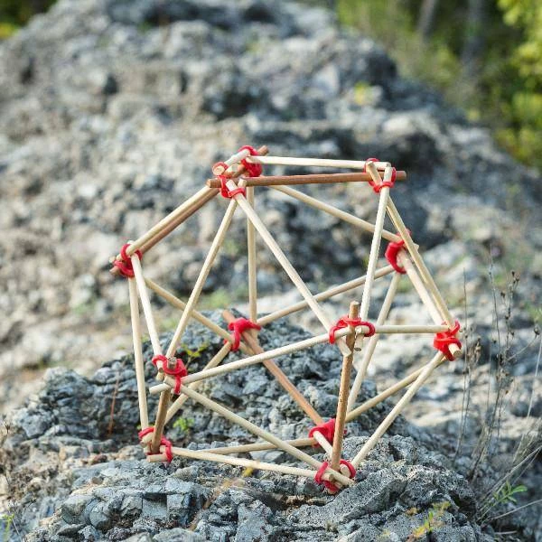 Stick-lets Constructiemateriaal Voor Binnen En Buiten Stick-lets Small Educational/school Kit 90 Pieces - Afbeelding 4