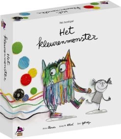 Asmodee Het Kleurenmonster - Het Bordspel