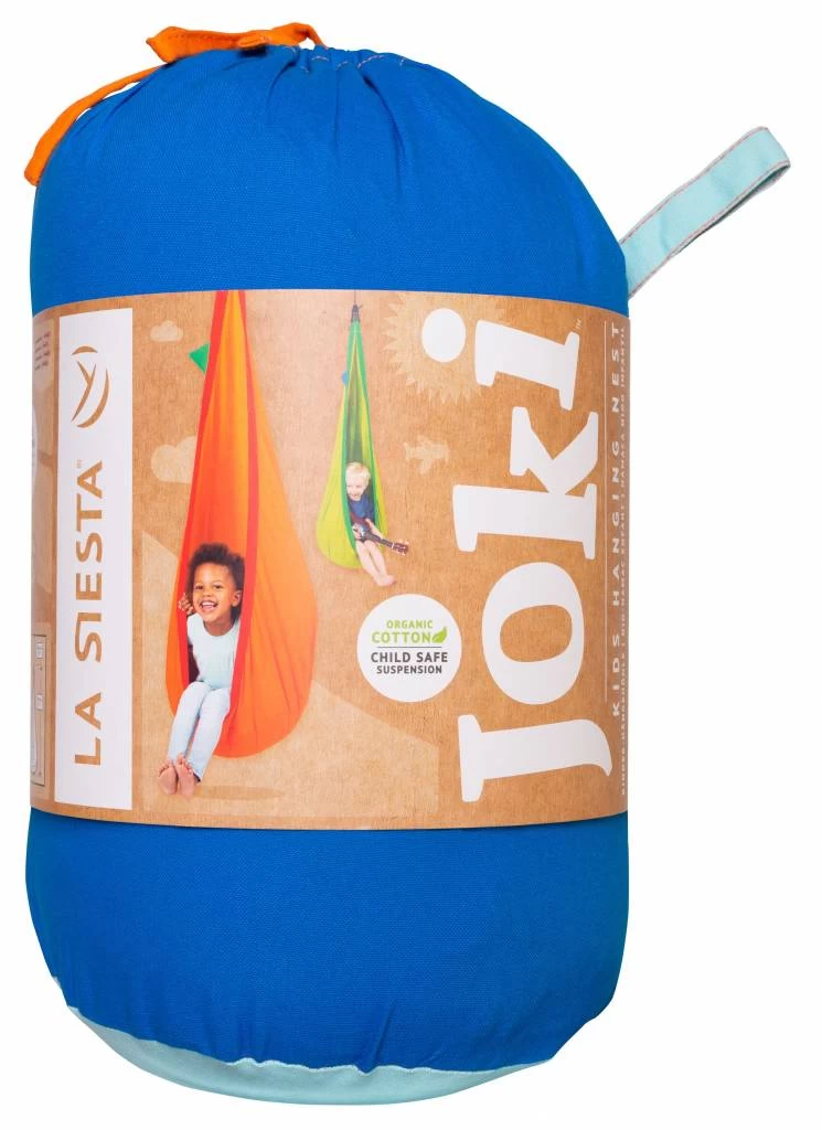La Siesta Joki Dolphy - Kinderhangnest Biologisch Katoen - Blauw - Afbeelding 4