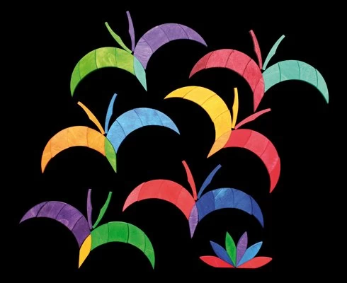 Grimms Mini Magneet Puzzel Kleurenspiraal - Afbeelding 4