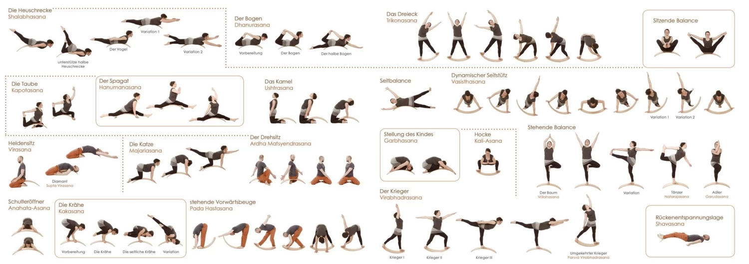 TicToys Ecologisch Beweegspeelgoed TicToys Das Brett Flexibel Balansbord Zwart Kurk Onderlaag - Afbeelding 4