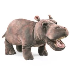 Folkmanis Handpoppen En Poppenkastpoppen Folkmanis Handpop Baby Hippo