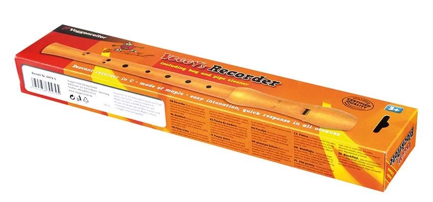 Voggenreiter Kindermuziekinstrumenten Blokfluit - Afbeelding 2