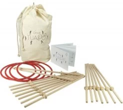 TicToys Ecologisch Beweegspeelgoed Tualoop Groepsspel, Een Uitdagend Werpspel Voor Jong En Oud