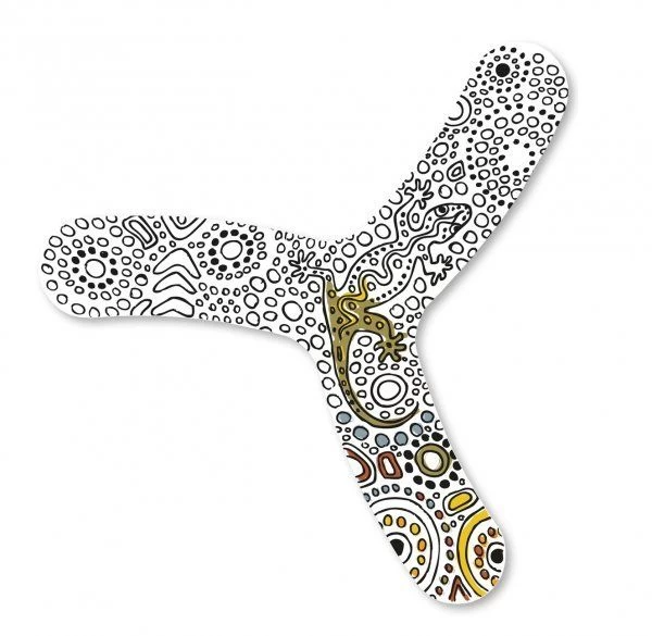 TicToys Ecologisch Beweegspeelgoed MyFibo - Een Boemerang Voor Binnen! - Afbeelding 6