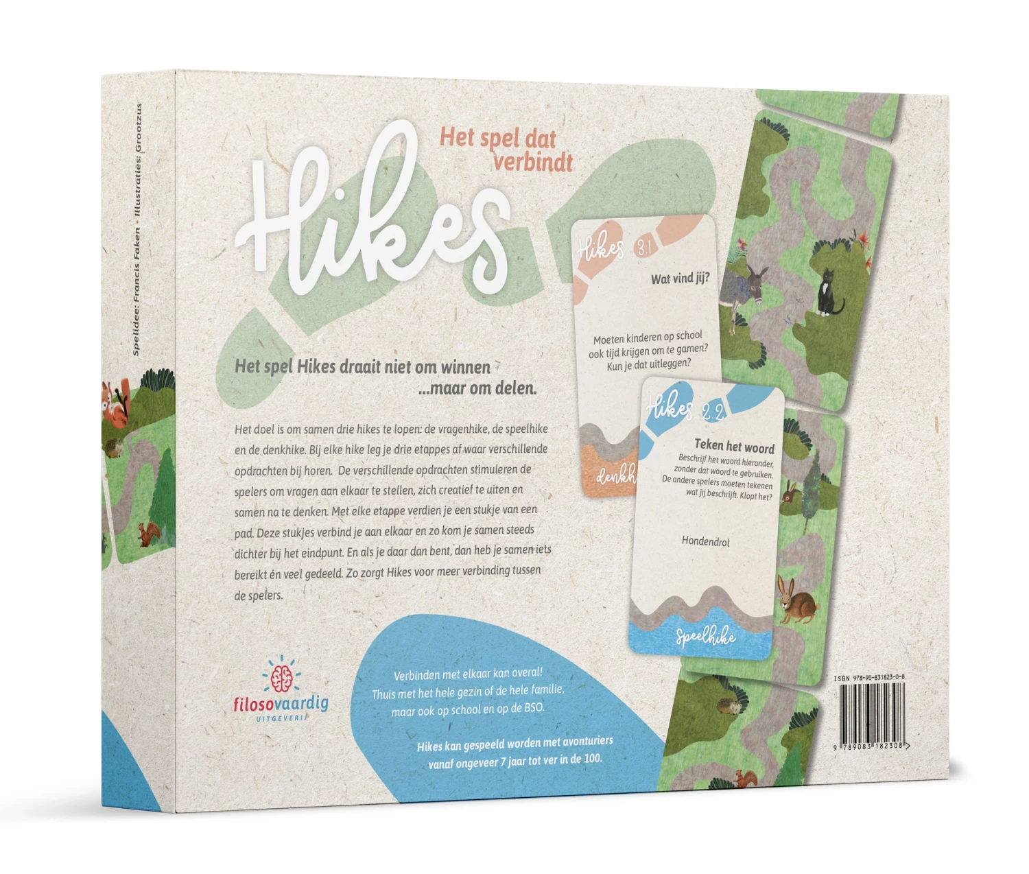 Filosovaardig - De Filosofiejuf Hikes - Het Spel Dat Verbindt - Samenwerkingsspel - Afbeelding 2