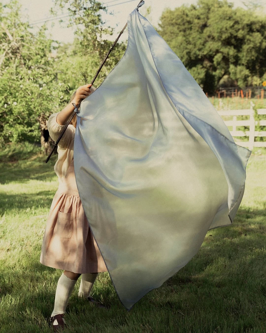 Sarah's Silks Speelzijde Sarah's Silk Earth Playsilk Stone - Afbeelding 2