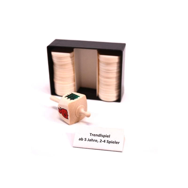 Mader Houten Tollen Mader Middeleeuws Trendlspel - Afbeelding 2