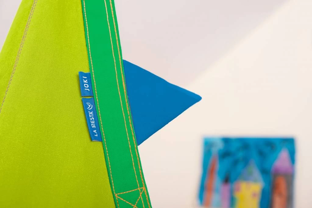 La Siesta Joki Froggy - Kinderhangnest Biologisch Katoen - Groen - Afbeelding 2