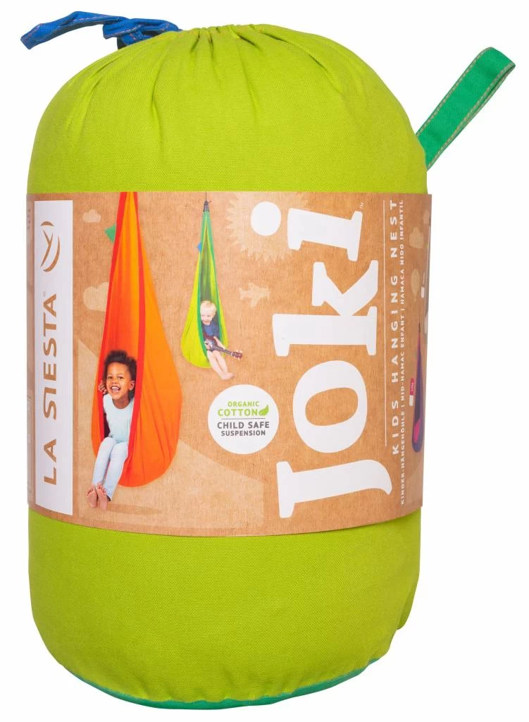 La Siesta Joki Froggy - Kinderhangnest Biologisch Katoen - Groen - Afbeelding 4