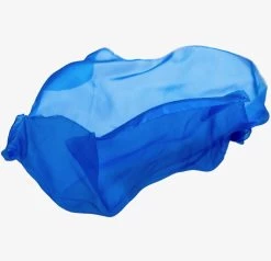 Sarah's Silks Speelzijde Sarah's Silks Koningsblauwe Zijde