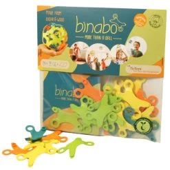 TicToys Ecologisch Beweegspeelgoed Binabo Bioplastic Constructiespeelgoed 24 Chips
