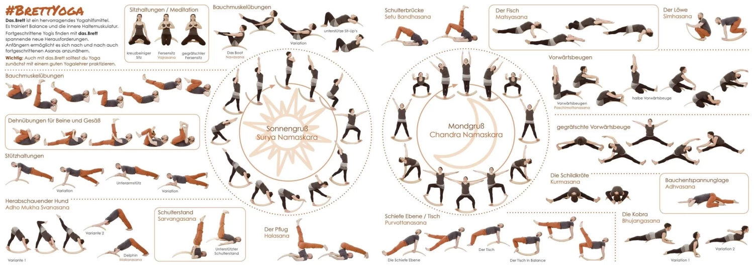 TicToys Ecologisch Beweegspeelgoed TicToys Das Brett Flexibel Balansbord Zwart - Afbeelding 3