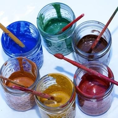 Natural Earth Paint Natuurlijke Kinderverf En Kunstverf Bulk Verpakking Voor 4 Liter Ecologische Verf Oranje - Afbeelding 3