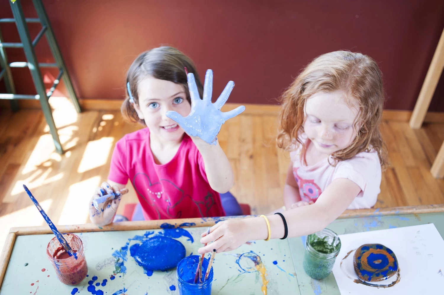 Natural Earth Paint Natuurlijke Kinderverf En Kunstverf Bulk Verpakking Voor 4 Liter Ecologische Verf Oranje - Afbeelding 5