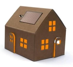 Litogami Zonne-energie Bouwpakketten Solar Bouwpakket Huisje Kraft