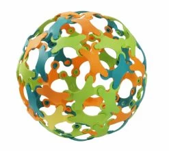 TicToys Ecologisch Beweegspeelgoed Binabo Mix: 60 Constructieschijfjes Van Bioplastic