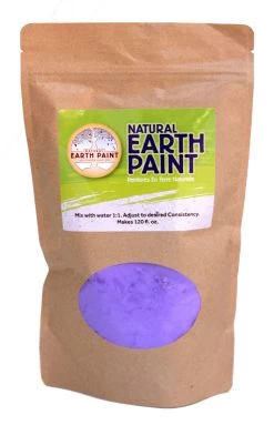 Natural Earth Paint Natuurlijke Kinderverf En Kunstverf Bulk Verpakking Voor 4 Liter Ecologische Verf Paars