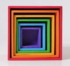 Grimms Grote Set Regenboog Stapeldoos