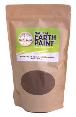 Natural Earth Paint Natuurlijke Kinderverf En Kunstverf Bulk Verpakking Voor 4 Liter Ecologische Verf Bruin