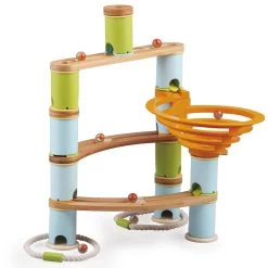 Udeas 48-delige Knikkerbaan Van Bamboe