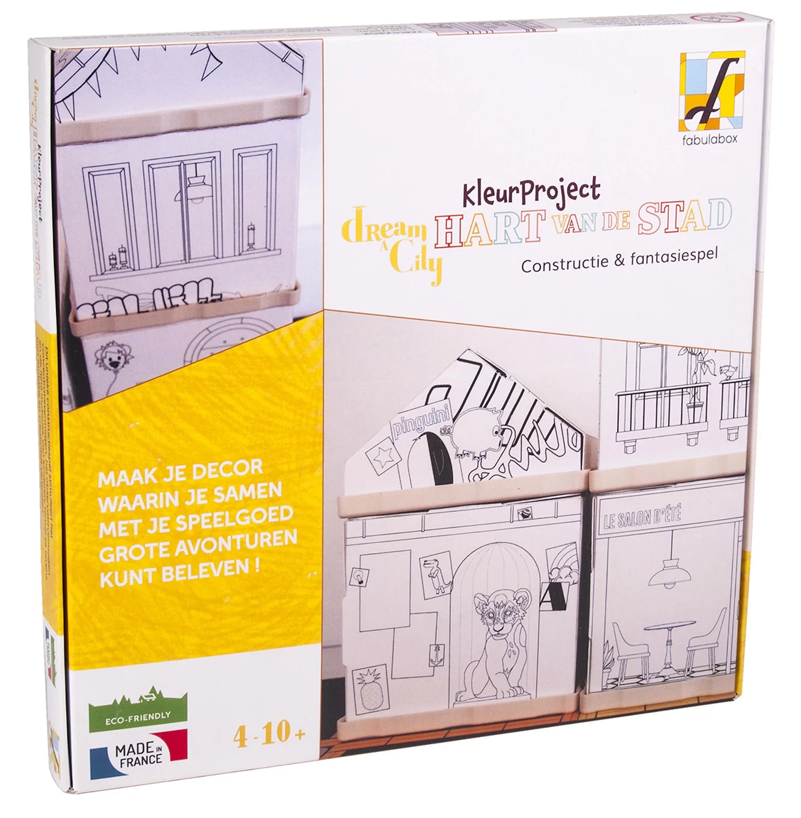 Fabulabox Color Quai Du Lionceau - Hart Van De Stad