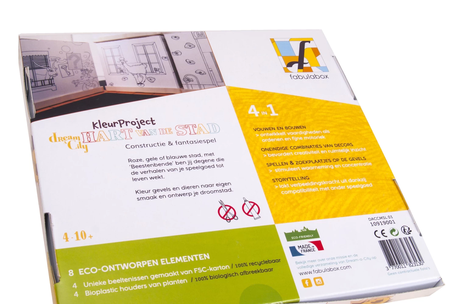 Fabulabox Color Quai Du Lionceau - Hart Van De Stad - Afbeelding 3