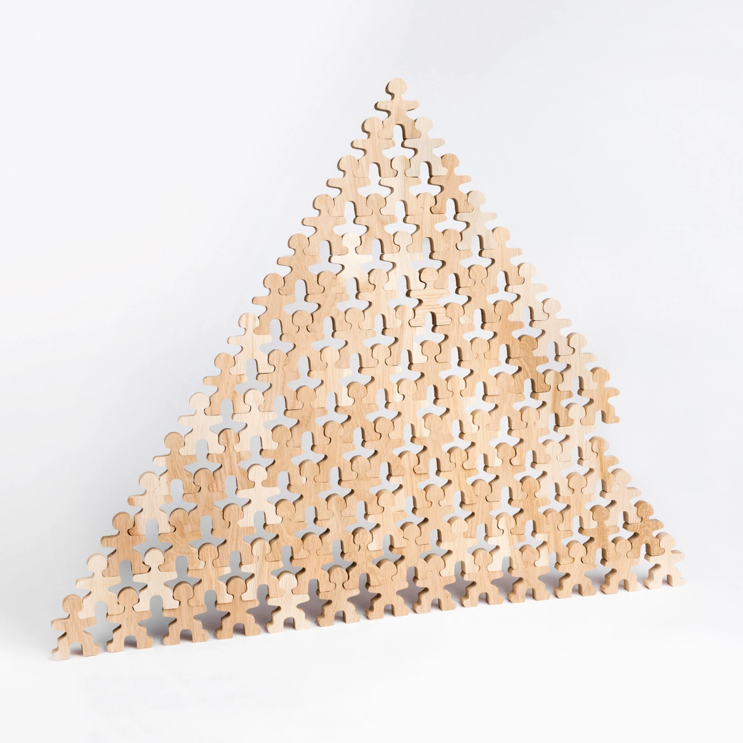 Flockmen Flockmen Houten Bouwspeelgoed 100 Stuks