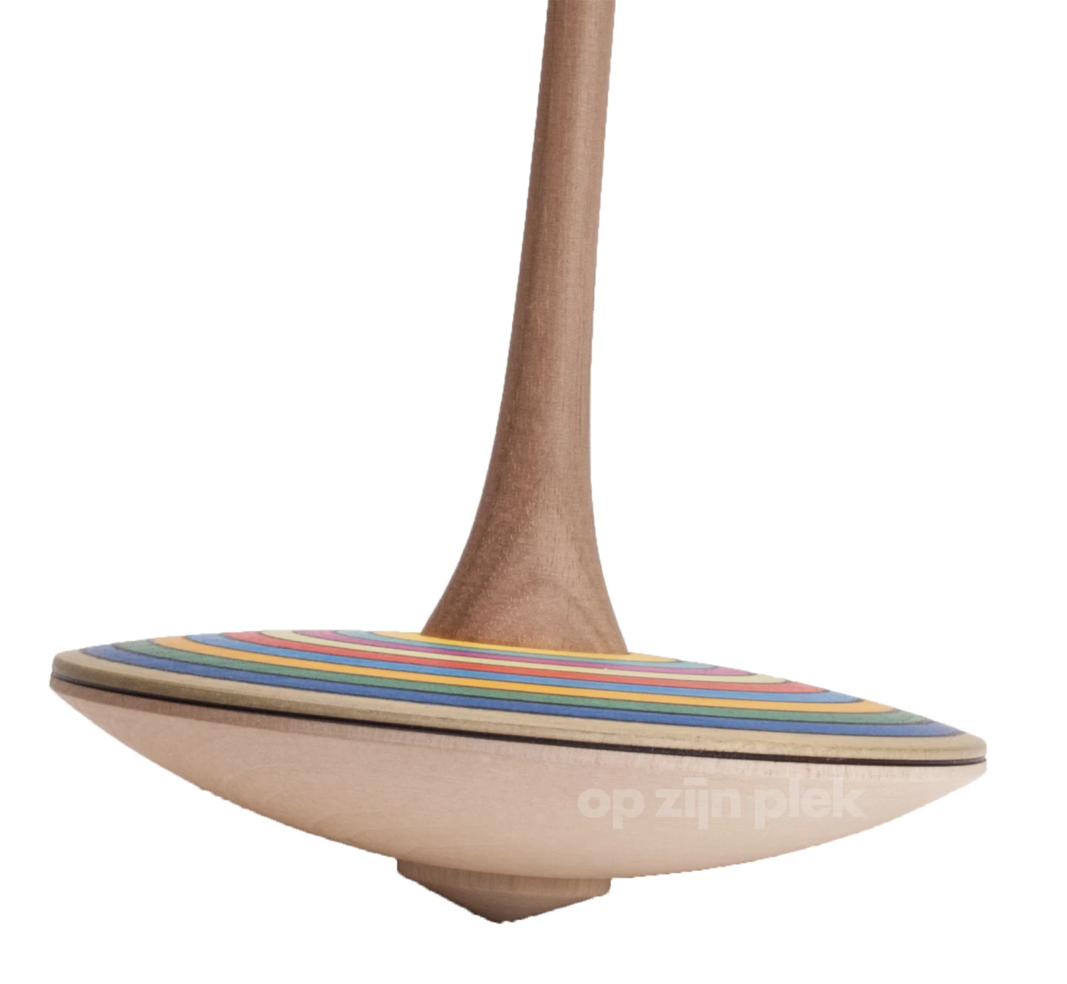 Mader Houten Tollen Strepen Handtol Of Vingertol Groot - Afbeelding 3