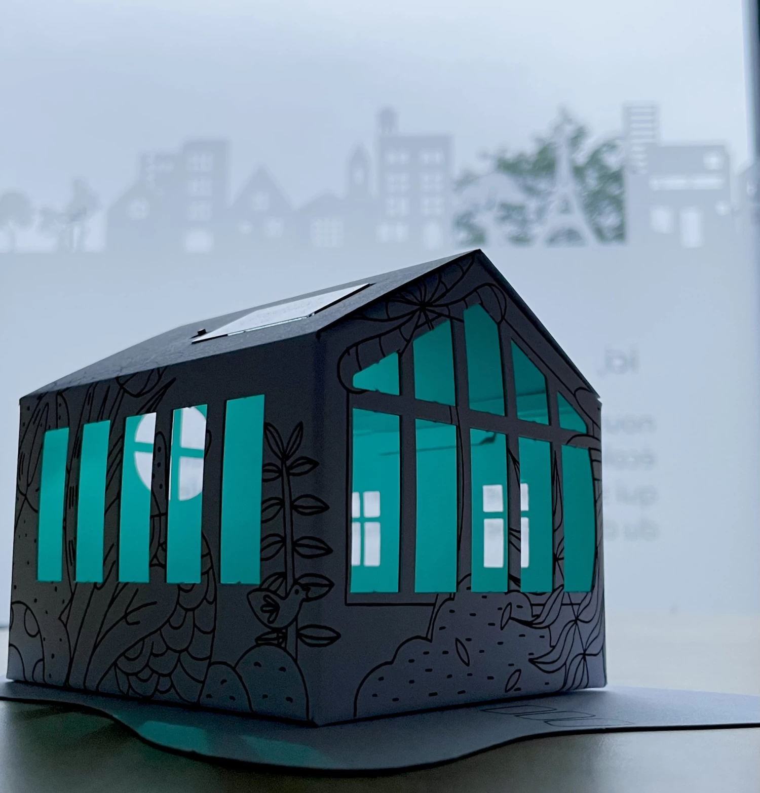 Litogami Zonne-energie Bouwpakketten Litogami Bouwpakket Tuinkas Met Zonnepaneel - Afbeelding 5