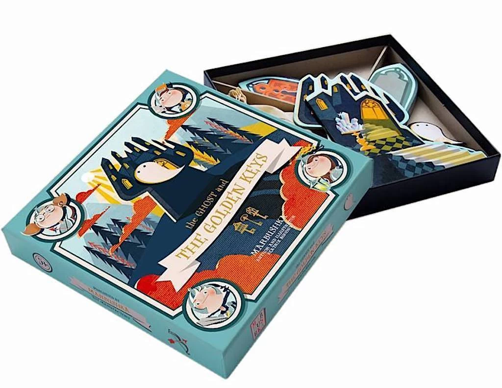 Marbushka Fairtrade Spellen Ghost And The Golden Keys - Samenwerkingsspel