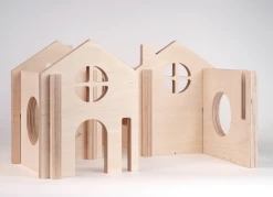 Flockmen Flockmen City 30 Houten Muurdelen