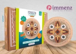 Neptune Mosaic Mosaicbox Mozaiek Mandala 14 Met Lijst 20 Cm