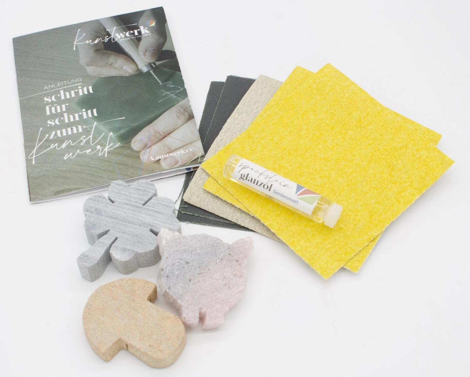 Kunstwerk Kunstwerk Geluksstenen Set - Afbeelding 4